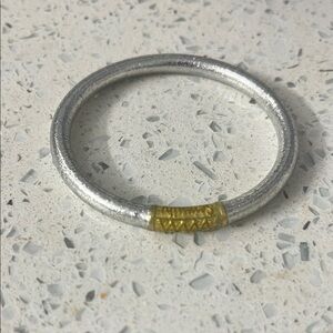 BuDhaGirl Silver Baby All Weather Bangles